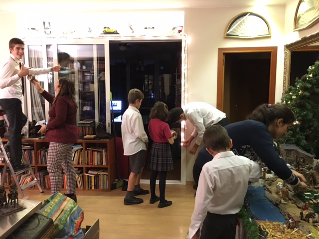 Preparando Naciemiento